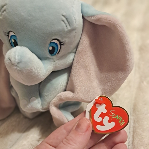 New With Tags Loungefly Disney Dumbo Admit One And Dumbo Beanie Baby - Picture 6 of 6